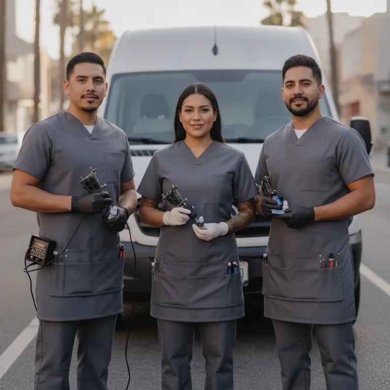 Tatuador equipo en San Cristobal de las Casas